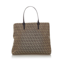 Fendi Tote bag Canvas in Beige