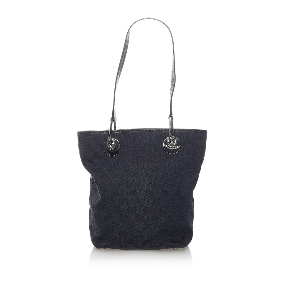 Gucci Sac fourre-tout en Toile en Noir