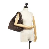 Bottega Veneta Campana Bag Hobo Leather in Brown