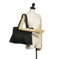 Gucci Tote Bag aus Canvas in Schwarz