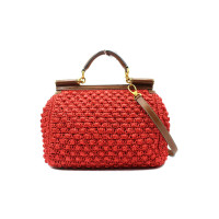 Dolce & Gabbana Sicily Bag in Red