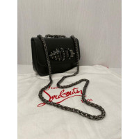 Christian Louboutin Sweet Charity Chain Bag aus Leder in Schwarz
