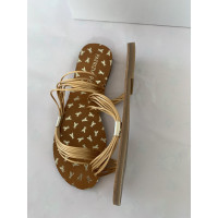 Patrizia Pepe Sandals Leather in Gold