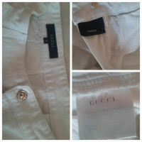 Gucci Paire de Pantalon en Blanc