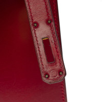 Hermès Kelly Bag 28 en Cuir en Rouge
