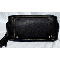 Chanel Bowling Bag aus Leder in Schwarz