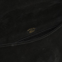 Gucci Clutch Bag Suede in Black