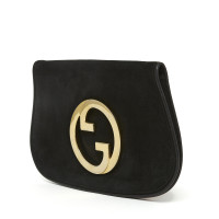 Gucci Clutch Bag Suede in Black