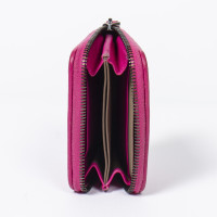 Bottega Veneta Portemonnaie mit Zip 12 cm in Rosa / Pink