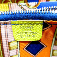 Hermès Azap Silk'In in Pelle in Giallo