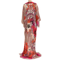 Roberto Cavalli Dress Silk in Fuchsia