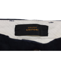 Mauro Grifoni Hose aus Baumwolle in Blau