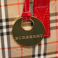 Burberry Sac fourre-tout en Toile en Beige