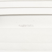 Balenciaga Sac à main/Portefeuille en Cuir en Blanc