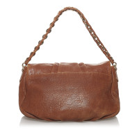 Fendi Shoulder bag Leather in Brown