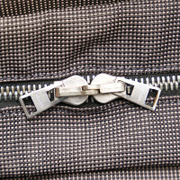 Hermès Tote Bag aus Canvas in Grau