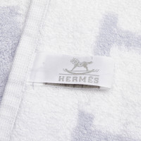 Hermès Schal/Tuch aus Baumwolle in Weiß