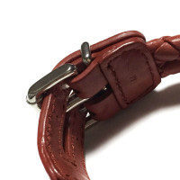 Bottega Veneta Bracelet/Wristband Leather in Brown