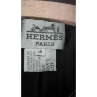 Hermès Veste/Manteau en Cuir en Noir