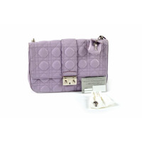 Christian Dior Schoudertas Leer in Violet