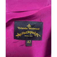Vivienne Westwood Vestito in Viscosa in Rosso