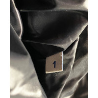 Moncler Jacke/Mantel aus Viskose in Schwarz