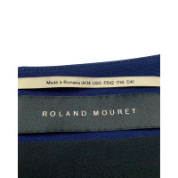 Roland Mouret Top Viscose in Blue
