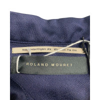 Roland Mouret Robe en Viscose en Bleu