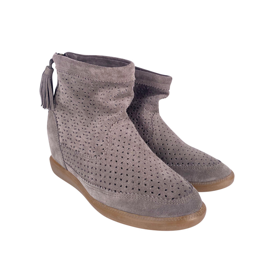 Isabel Marant Sneakers aus Wildleder in Grau