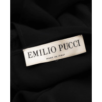 Emilio Pucci Jumpsuit aus Seide in Schwarz