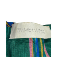 Zimmermann Gonna in Cotone in Verde