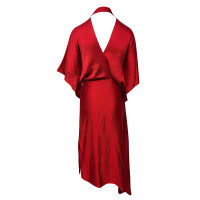 Roland Mouret Kleid aus Seide in Rot