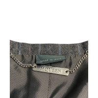 Alexander McQueen Skirt Wool in Grey