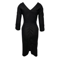 Alexander McQueen Dress Wool in Black