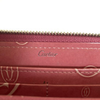 Cartier Bag/Purse Leather in Pink