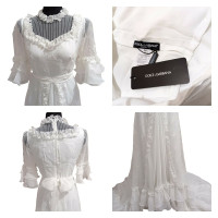 Dolce & Gabbana Robe en Blanc