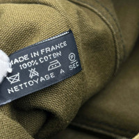 Hermès Tote Bag aus Baumwolle in Grün