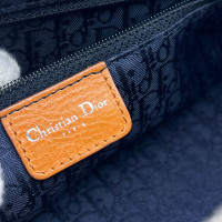 Christian Dior Handbag Jeans fabric in Blue