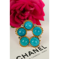 Chanel Brosche in Blau