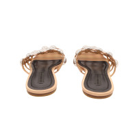 Alexander Wang Chaussons/Ballerines en Cuir en Nude