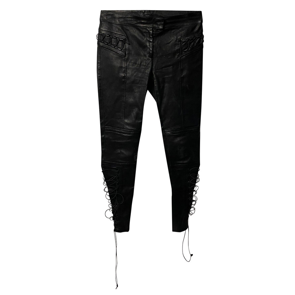 Joseph Jeans aus Leder in Schwarz