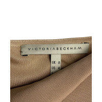 Victoria Beckham Kleid aus Viskose in Beige