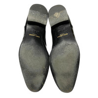 Saint Laurent Slippers/Ballerinas Patent leather in Black
