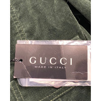 Gucci Blazer aus Baumwolle in Grün
