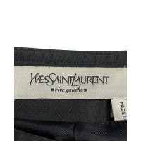 Yves Saint Laurent Rock aus Baumwolle in Schwarz