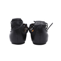 Isabel Marant Slipper/Ballerinas aus Leder in Schwarz