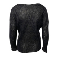 Yves Saint Laurent Top Wool in Black