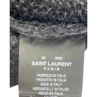 Yves Saint Laurent Oberteil aus Wolle in Schwarz