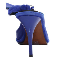 Balenciaga Sandales en Cuir en Bleu