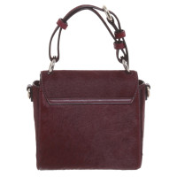 Karen Millen Small handbag with fur trim